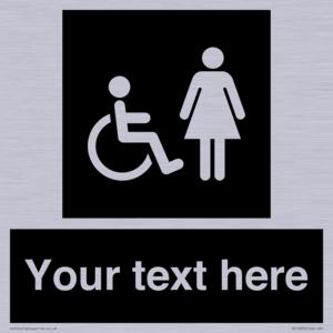 Custom information: black panel disabled and female